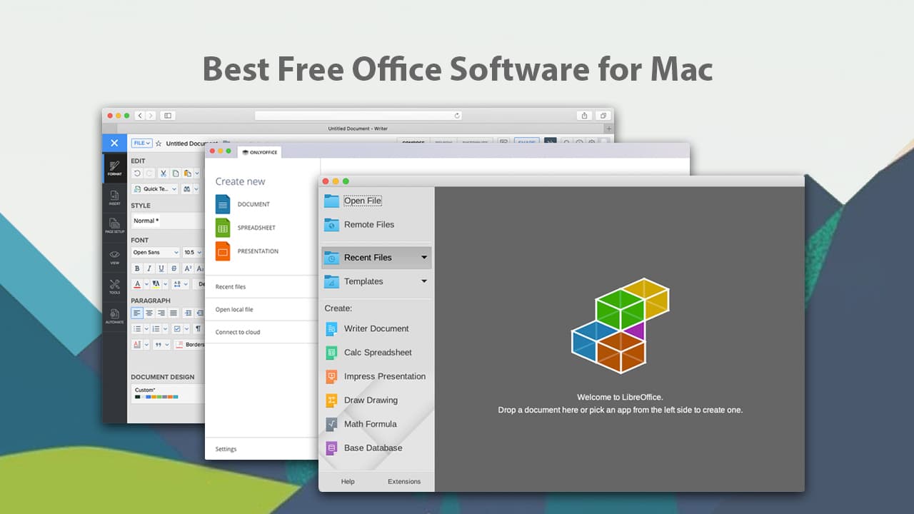free excel program for mac